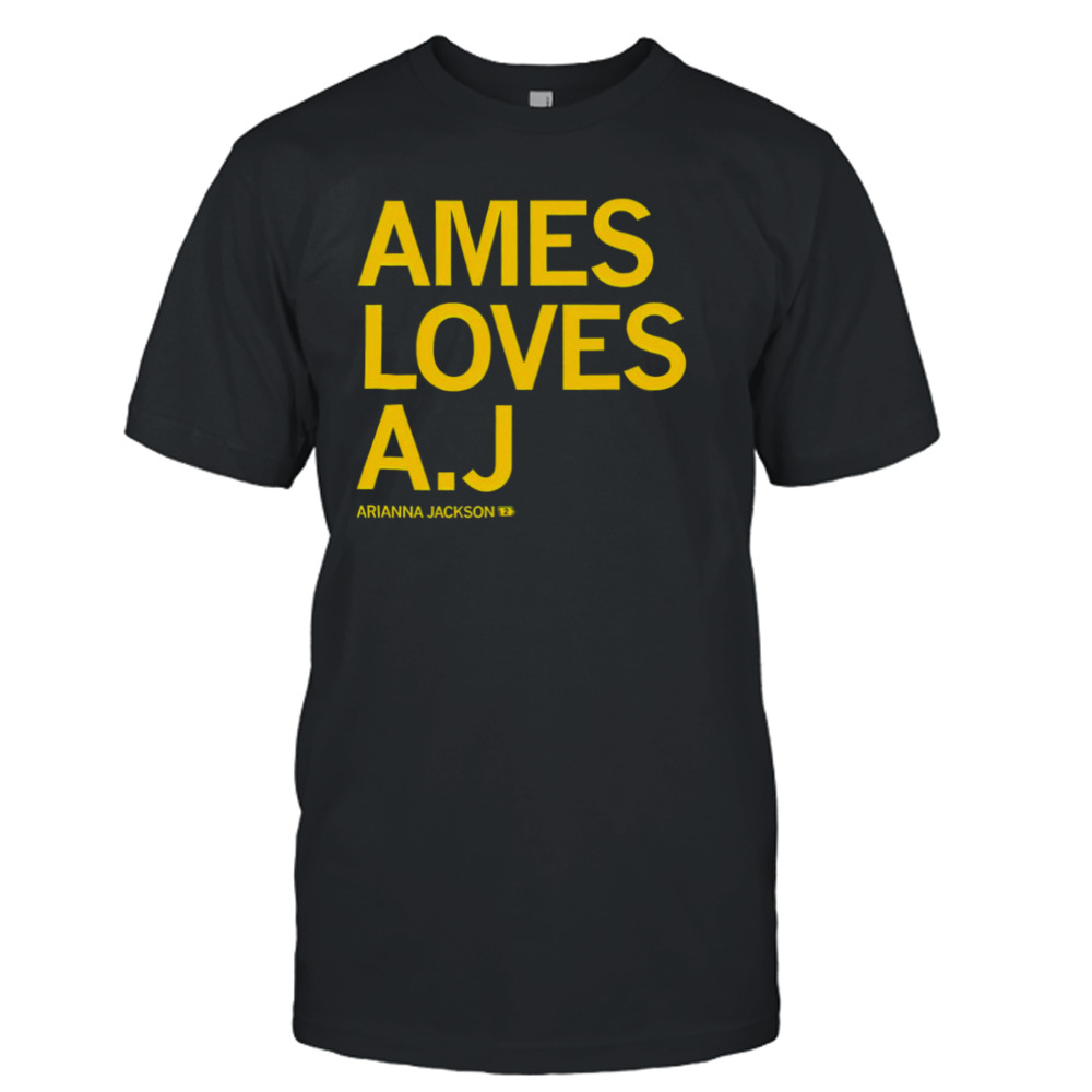 Ames loves AJ Arianna Jackson shirt