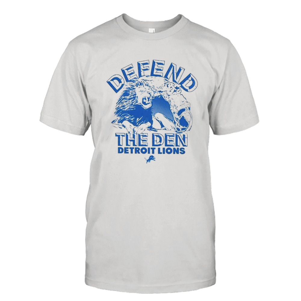 Defend The Den Detroit Lions ’47 Regional Franklin T-shirt