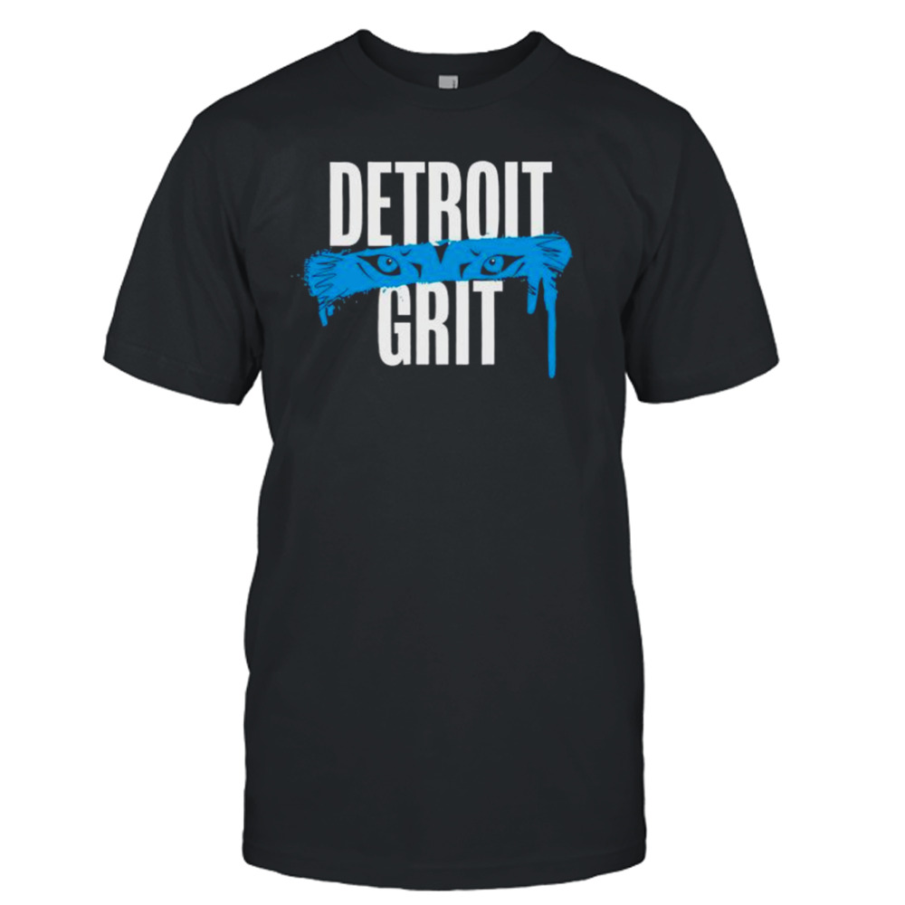 Detroit Grit Eyes Cool Lions Football shirt