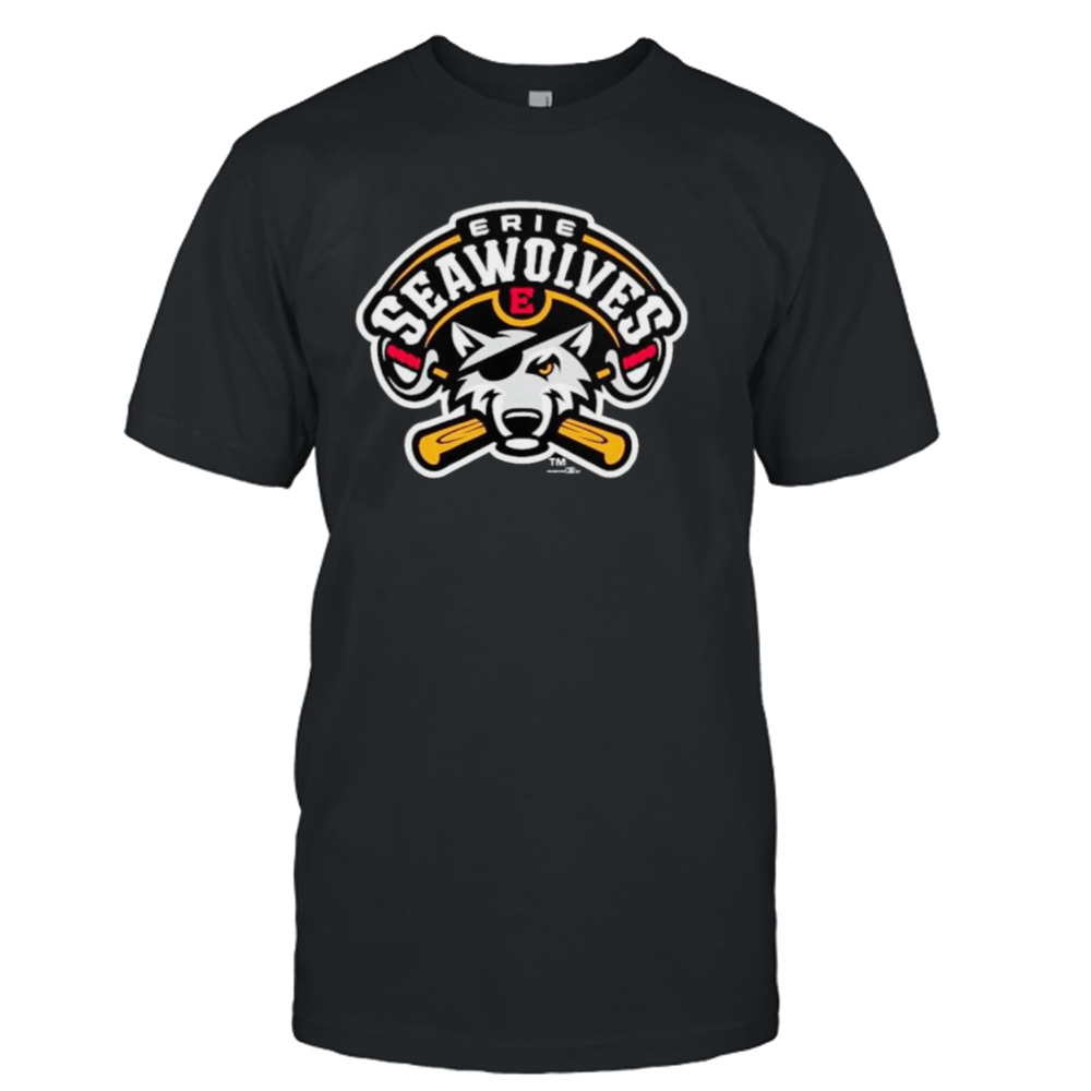 Erie SeaWolves EA Primary logo shirt