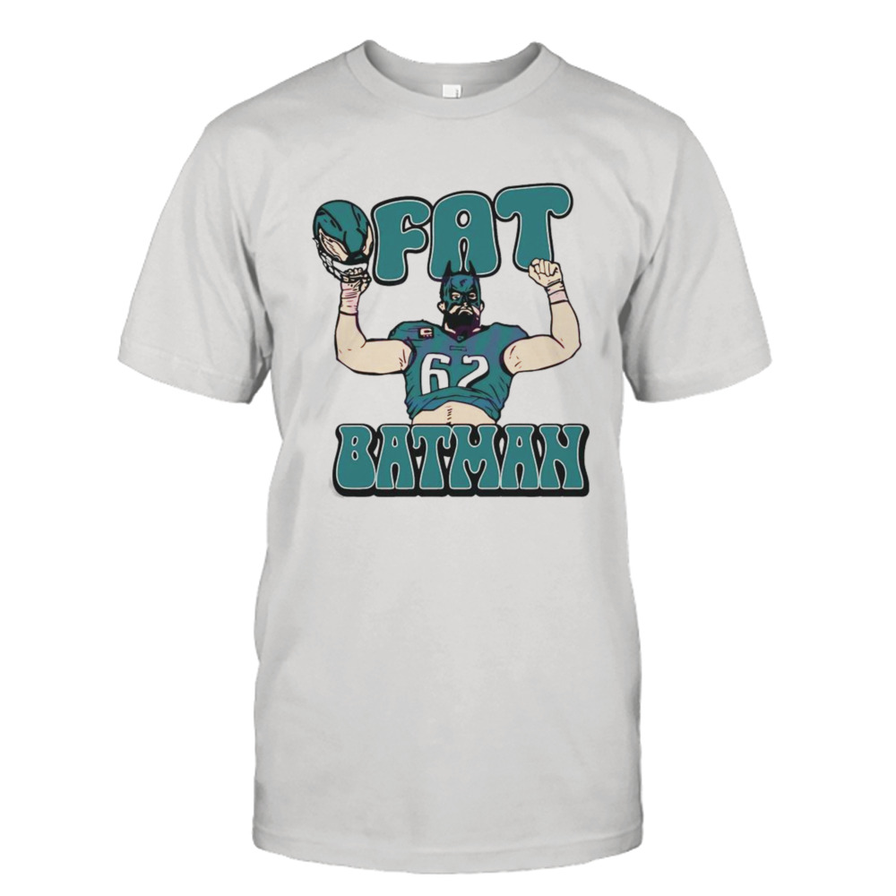 Fat Batman Jason Kelce Philadelphia Football Shirt