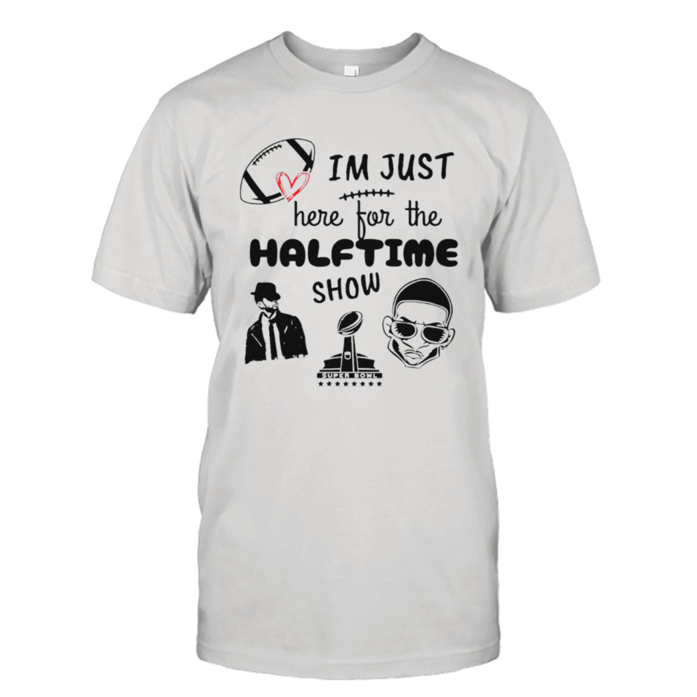 I’m just here for the halftime show usher rapper shirt