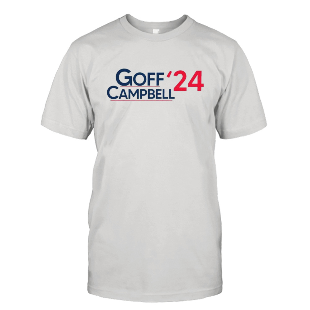 Jared Goff Dan Campbell For President 2024 shirt