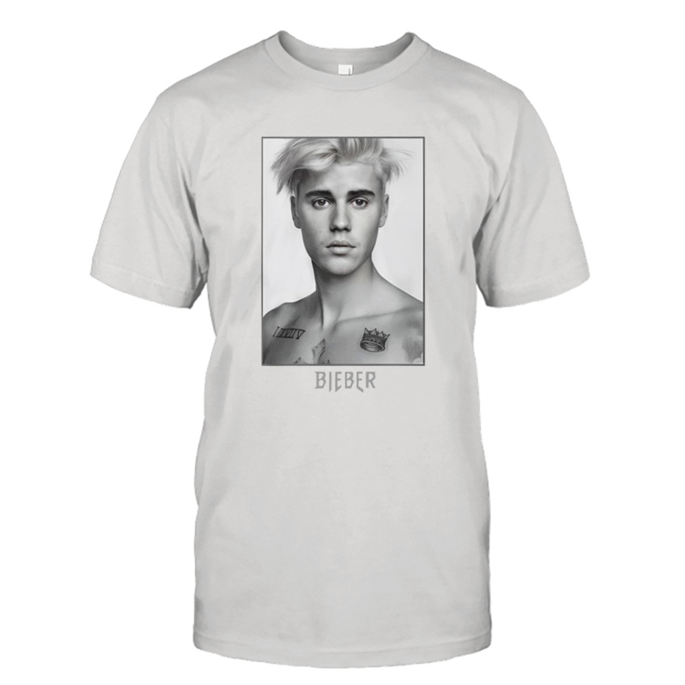 Justin Bieber crew neck boxy shirt