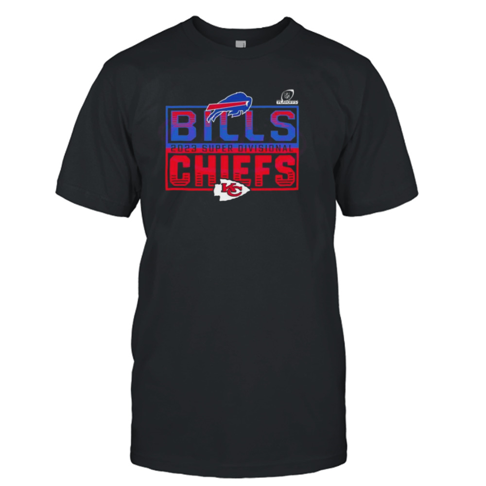 Kansas City Chiefs vs Buffalo Bills 2023 Super Divisional T-Shirt