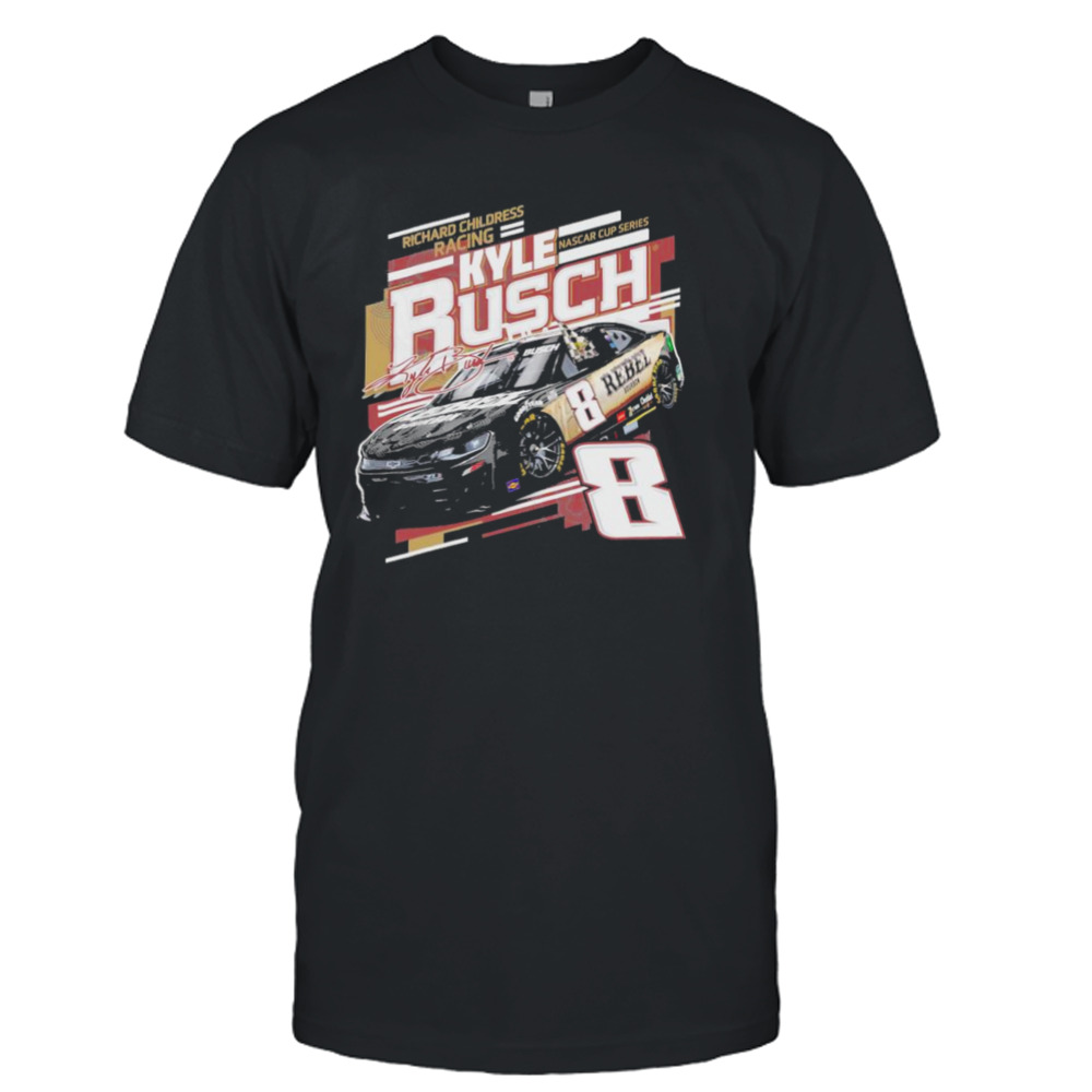 Kyle Busch Richard Childress Racing Team Collection Rebel Bourbon Draft T-Shirt