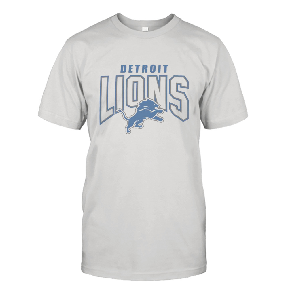 Men’s ’47 White Detroit Lions Restart Franklin T-Shirt