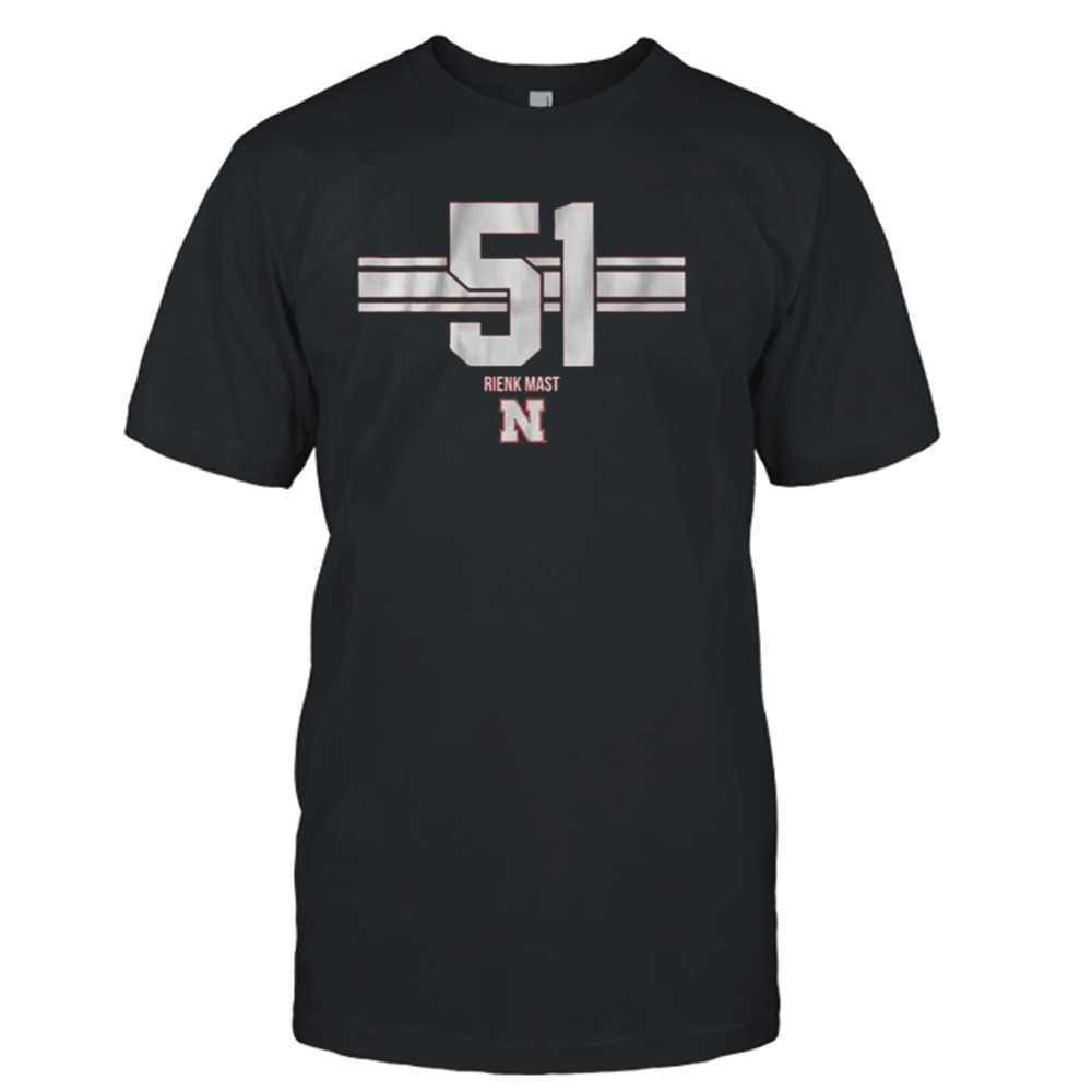 Nebraska Basketball Rienk Mast 51 Shirt