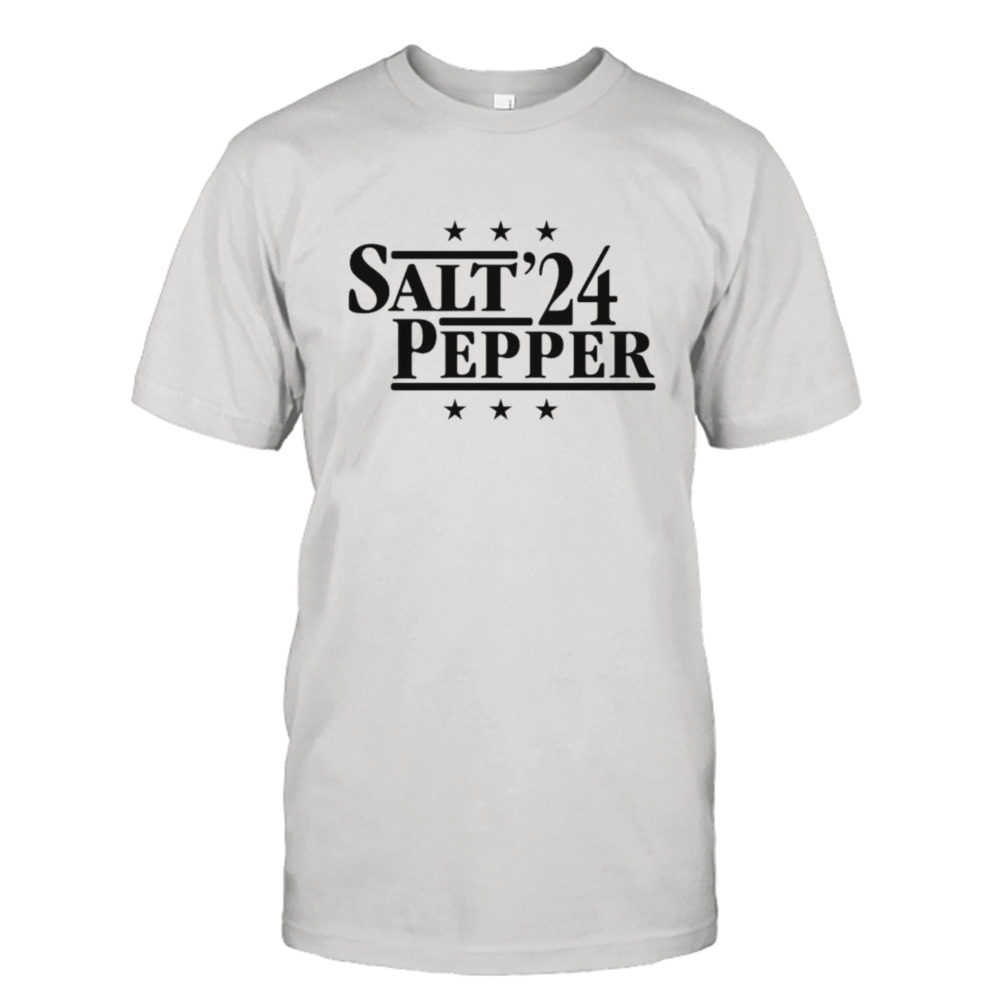 Salt & Pepper ’24 food Lover Political Campaign parody shirt