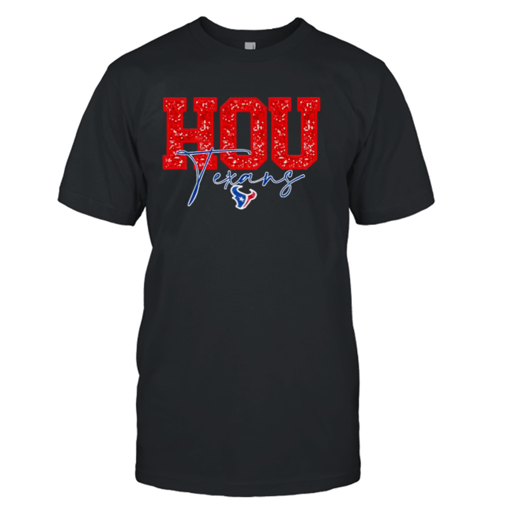 Twinkle Red Hou Texans Football NFL Team Twinkle Pattern shirt