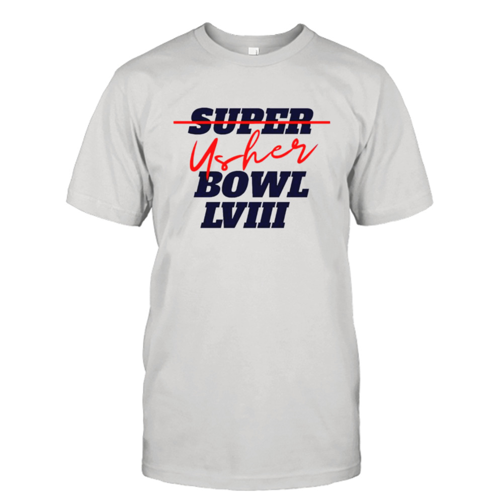 Usher Bowl LVIII Halftime Show shirt