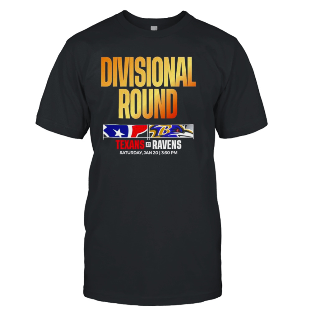 Battle Divisional Round Texans VS Ravens Saturday, Jan 20 3 30 PM shirt