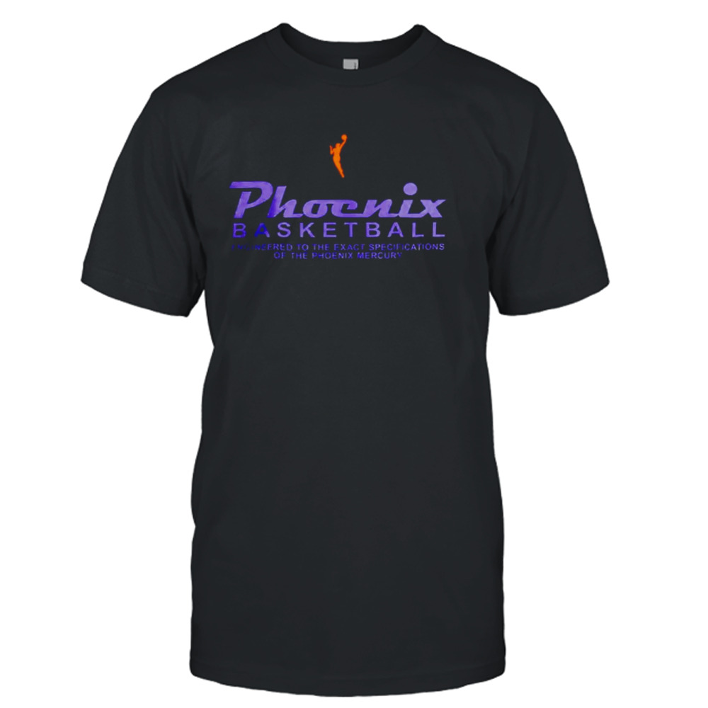 Phoenix basketball engineered to the exact specifications of the Phoenix mercury shirt