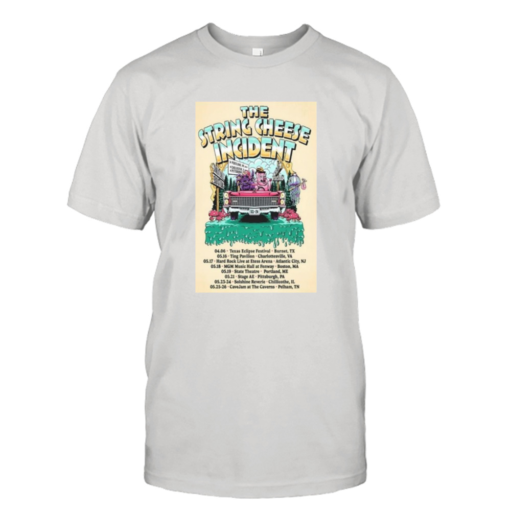 The String Cheese Incident 2024 Tour T-Shirt