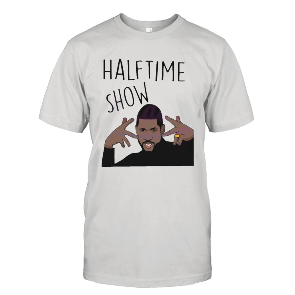 Usher Halftime Show Super Bowl Wear Gold Rings shirt