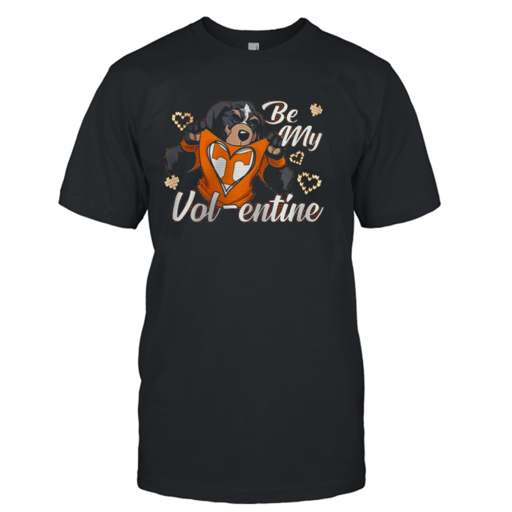 Valentine Tennessee Volunteers Be My Volentine T-shirt