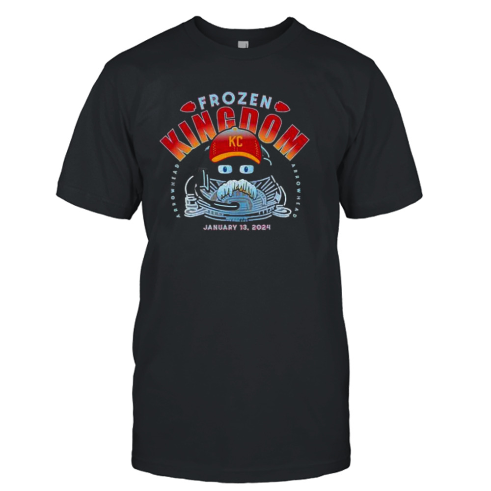 Andy Reid Mustache Frozen Kingdom January 13 2024 T-Shirt