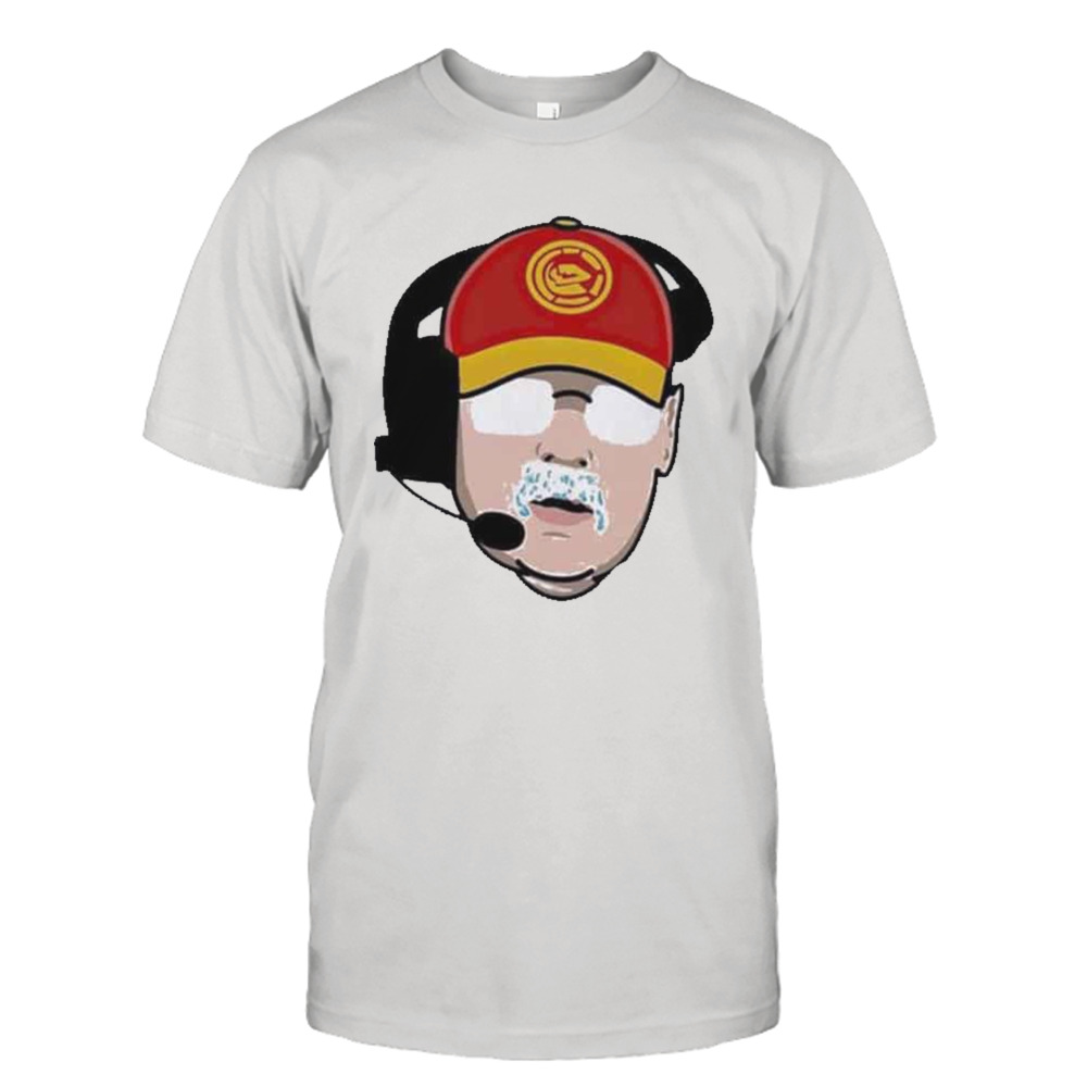 Coach Andy Reid Frozen Mustache shirt