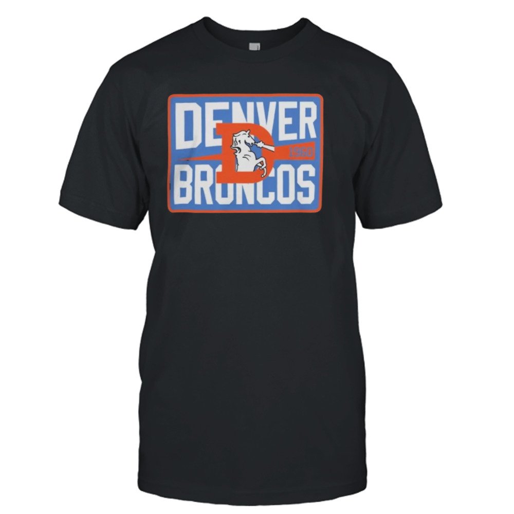 Denver Broncos Throwback Raglan T-Shirts