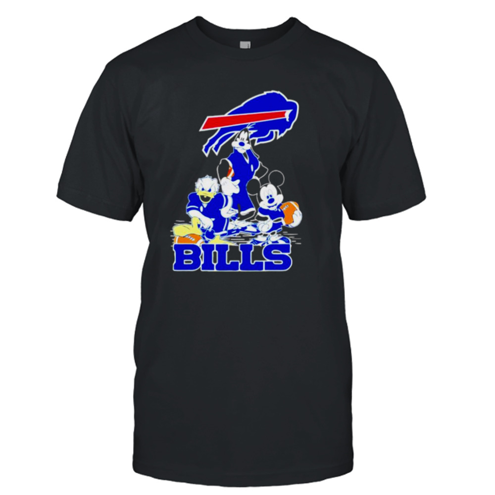 Disney characters Buffalo Bills shirt