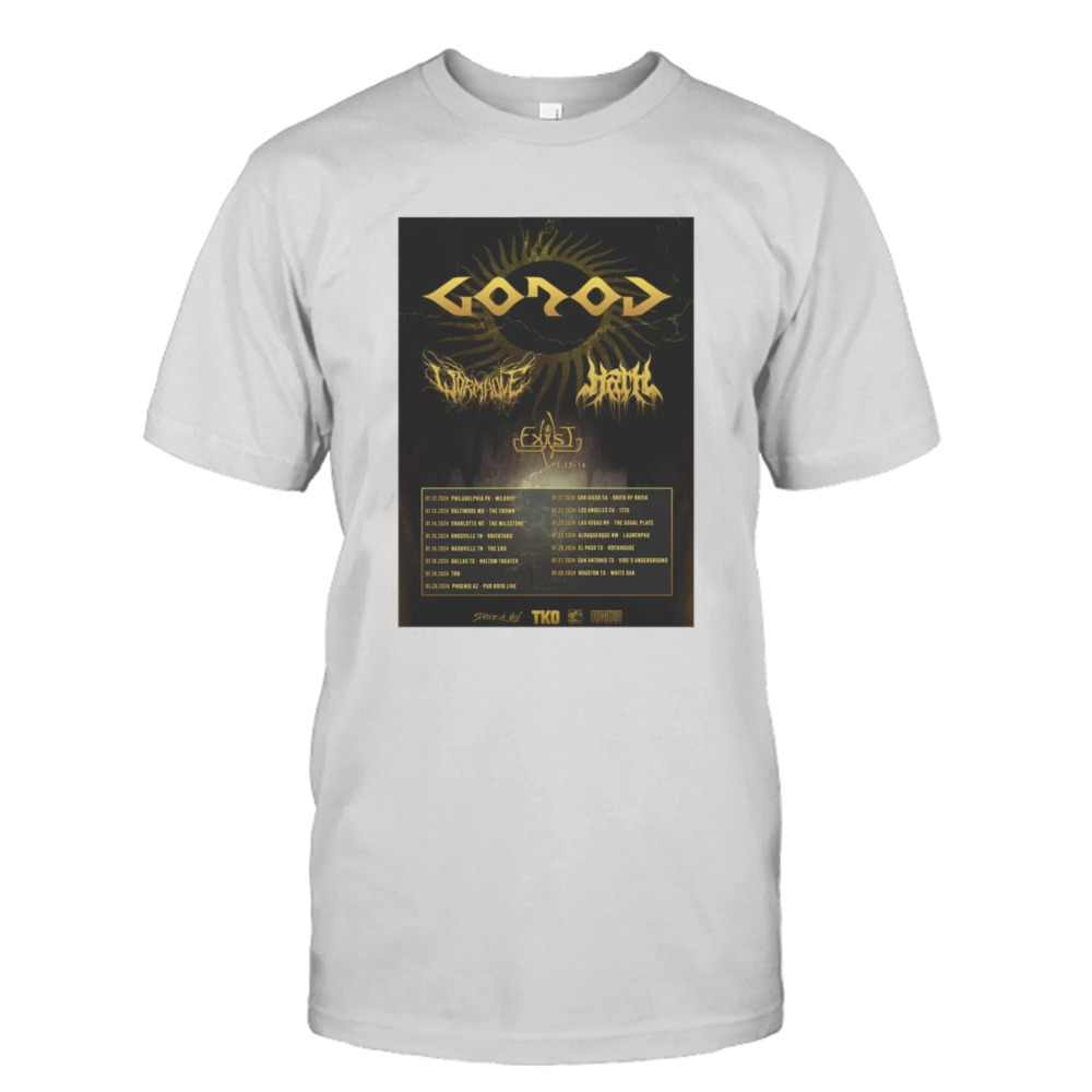 Gorod To Headline Tour 2024 T-shirt