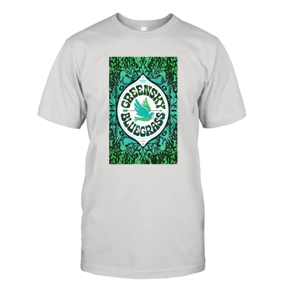 Greensky Bluegrass Tour 2024 Winter Poster Shirt