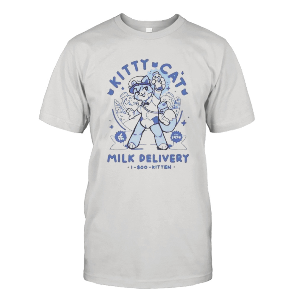 Kitty Cat Milk Delivery T-Shirt