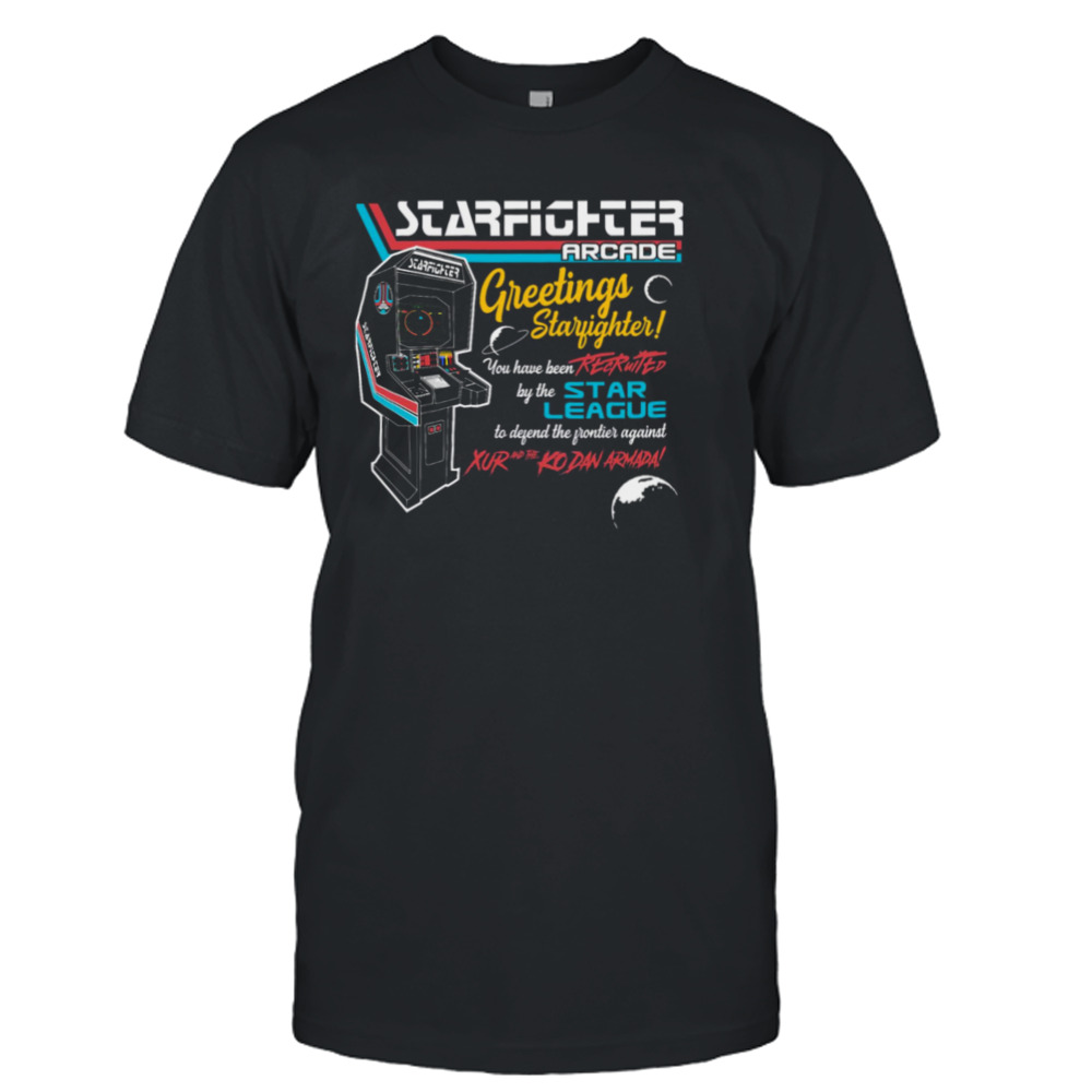 Starfighter Arcade Art shirt