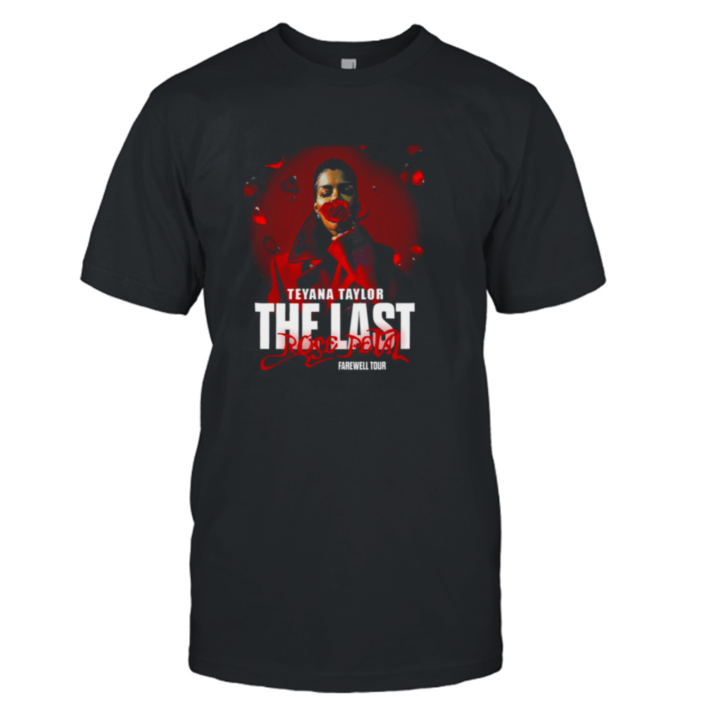 Teyana Farewell Rose Petal The Last Tour shirt