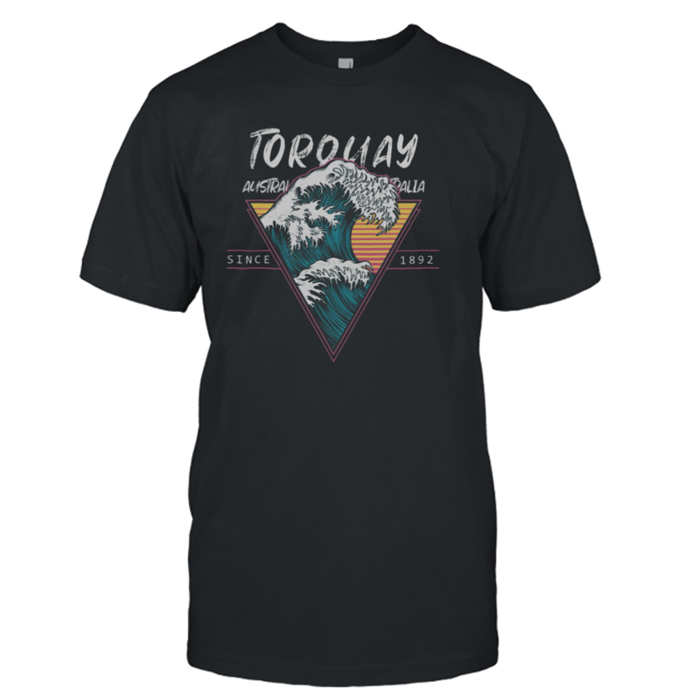 Torquay Austrailia Great Wave Surfing T-Shirt