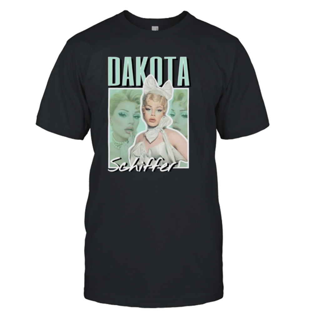 Uk Drag Queen Dakota Schiffer 90s Aesthetic Design shirt