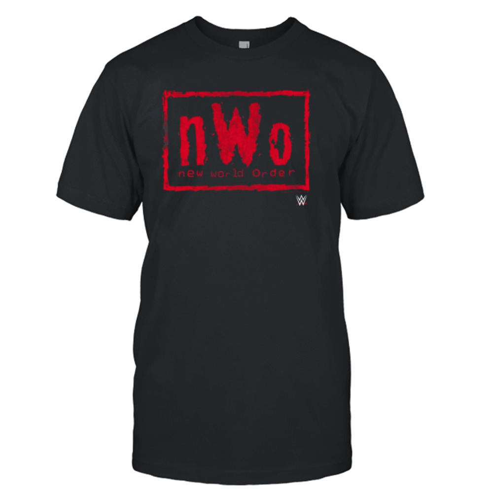 nWo Ripple Junction Red Logo Graphic T-Shirt