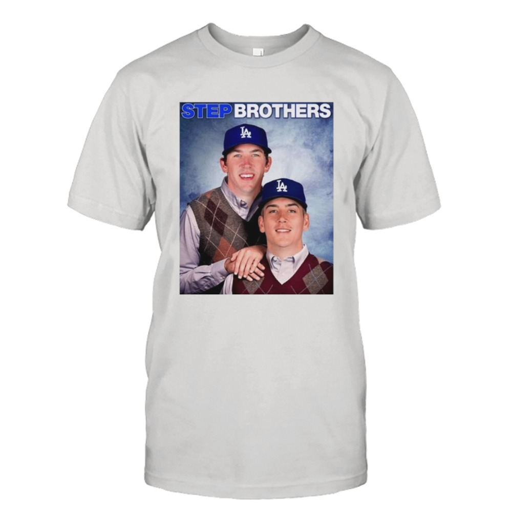 Bobby Miller and Walker Buehler Step Brother shirt