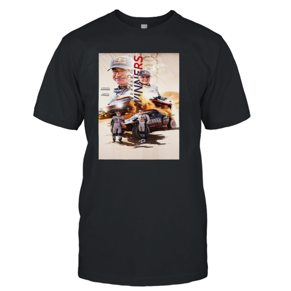 Congratulations Carlos Sainz And Lucas Crus Win The Dakar 2024 T-shirt