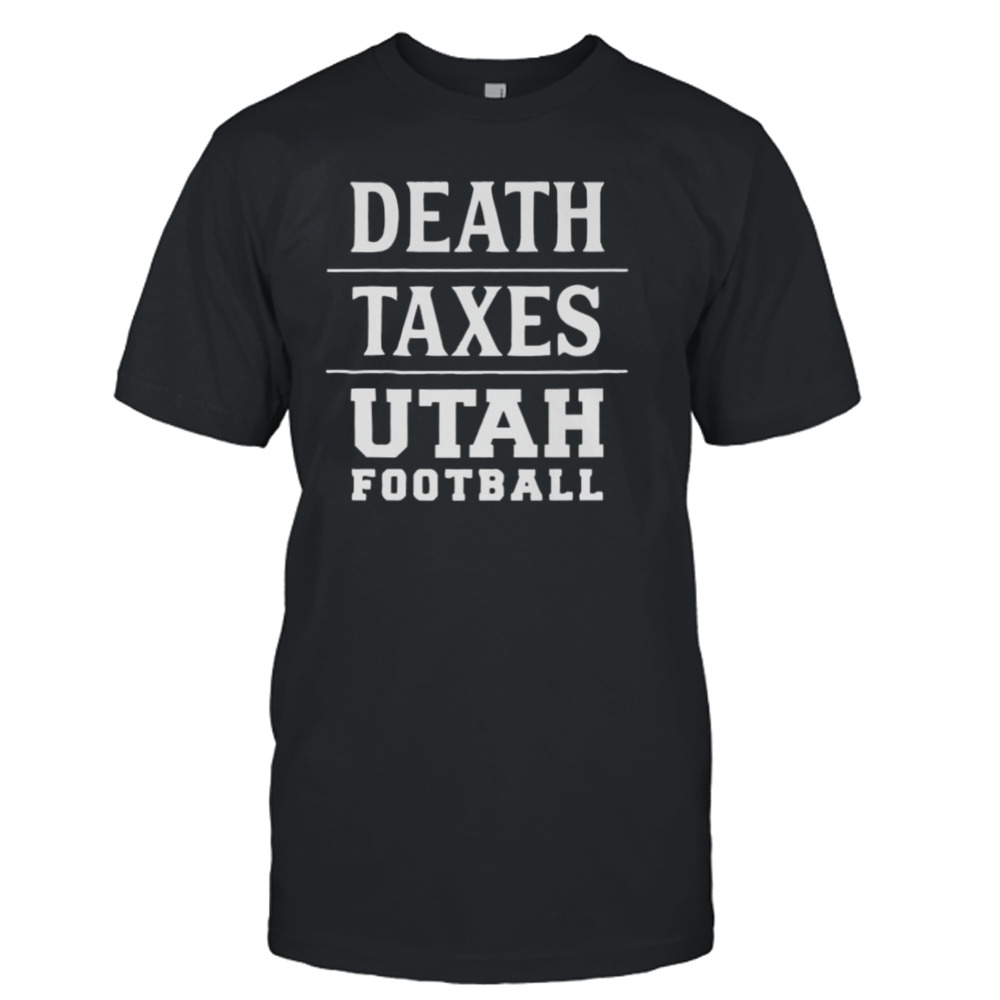 Death Texas Utah Football Utes T-shirt