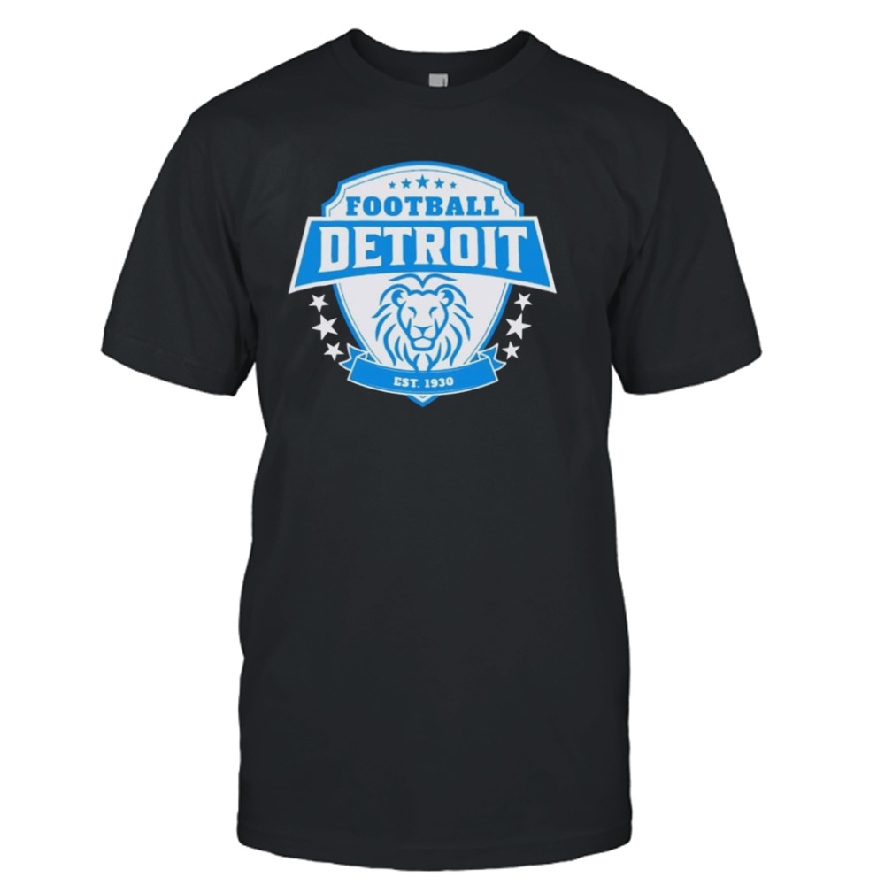 Detroit Lions football Est 1930 vintage shirt