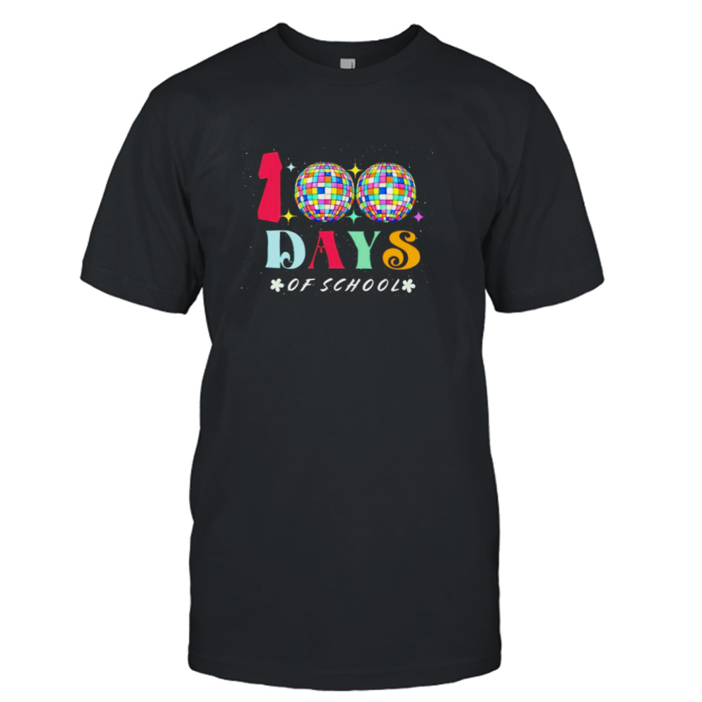 Disco 100 days of school shirt