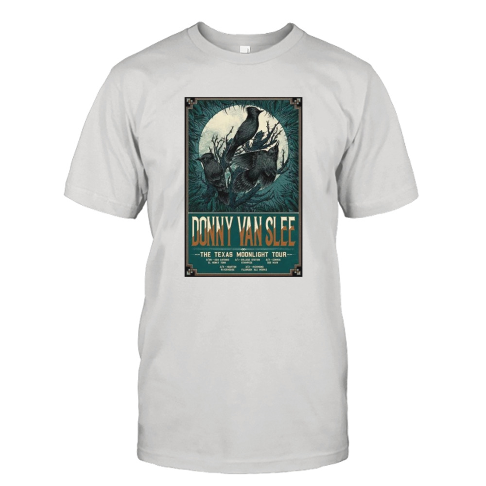 Donny van Slee Texas Tour 2024 T-Shirt