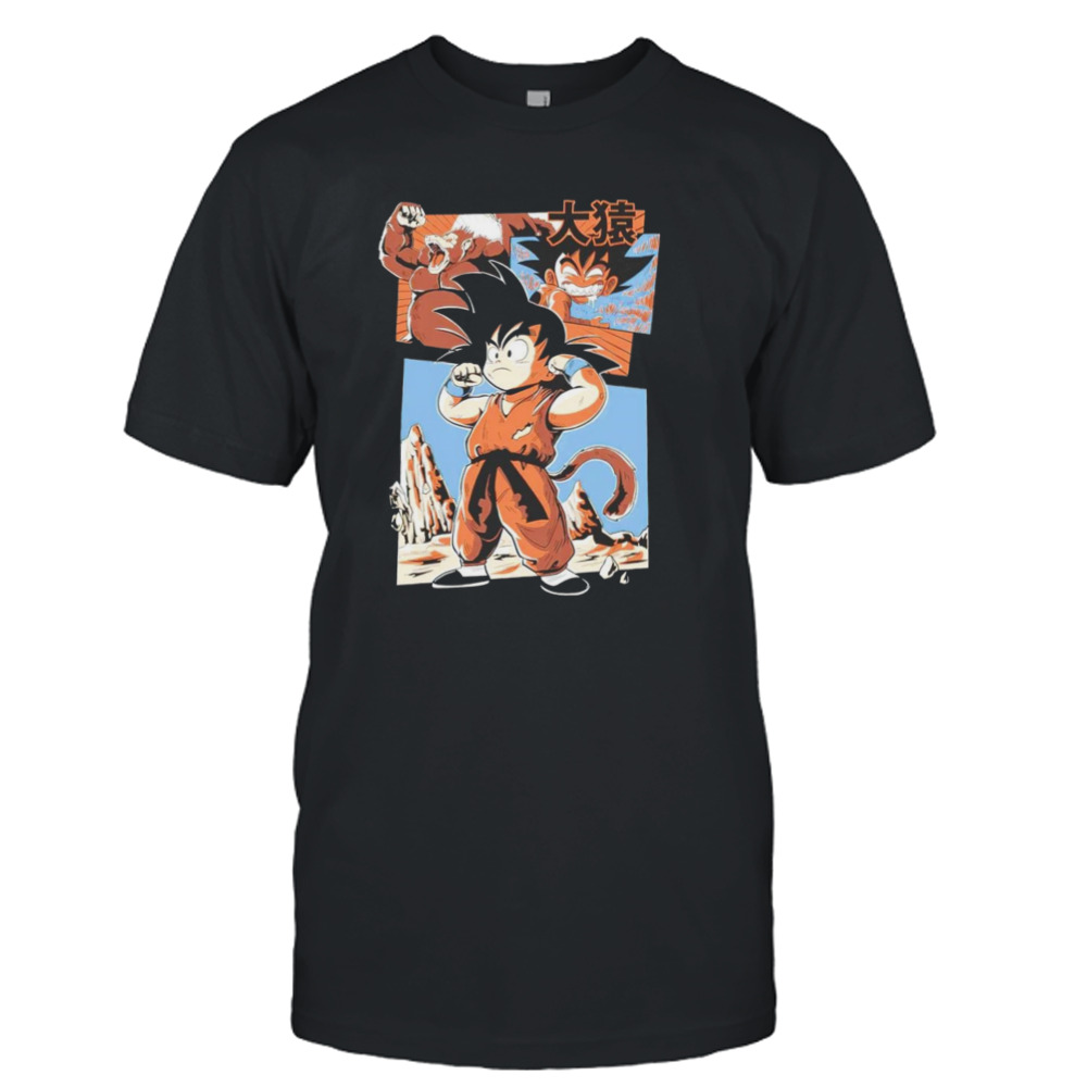 Dragon Ball Z Oozaru cartoon shirt