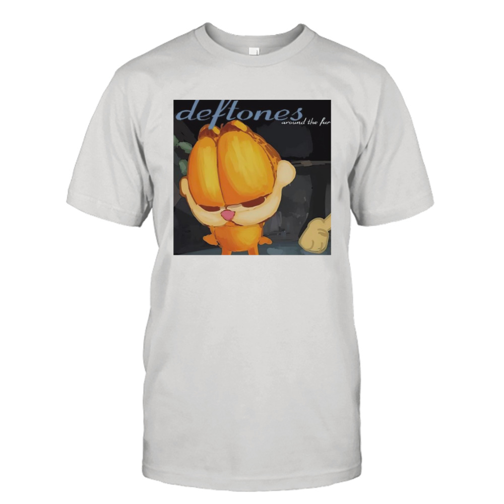 Garfield deftones around the fur shirt