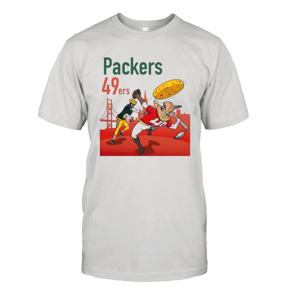 Green Bay Packers And San Francisco 49ers Meme Shirt