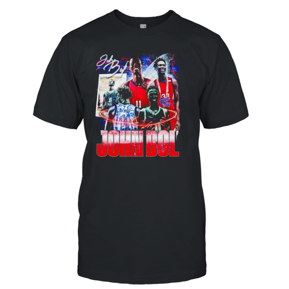 John Bol Ole Miss Rebels graphic poster shirt