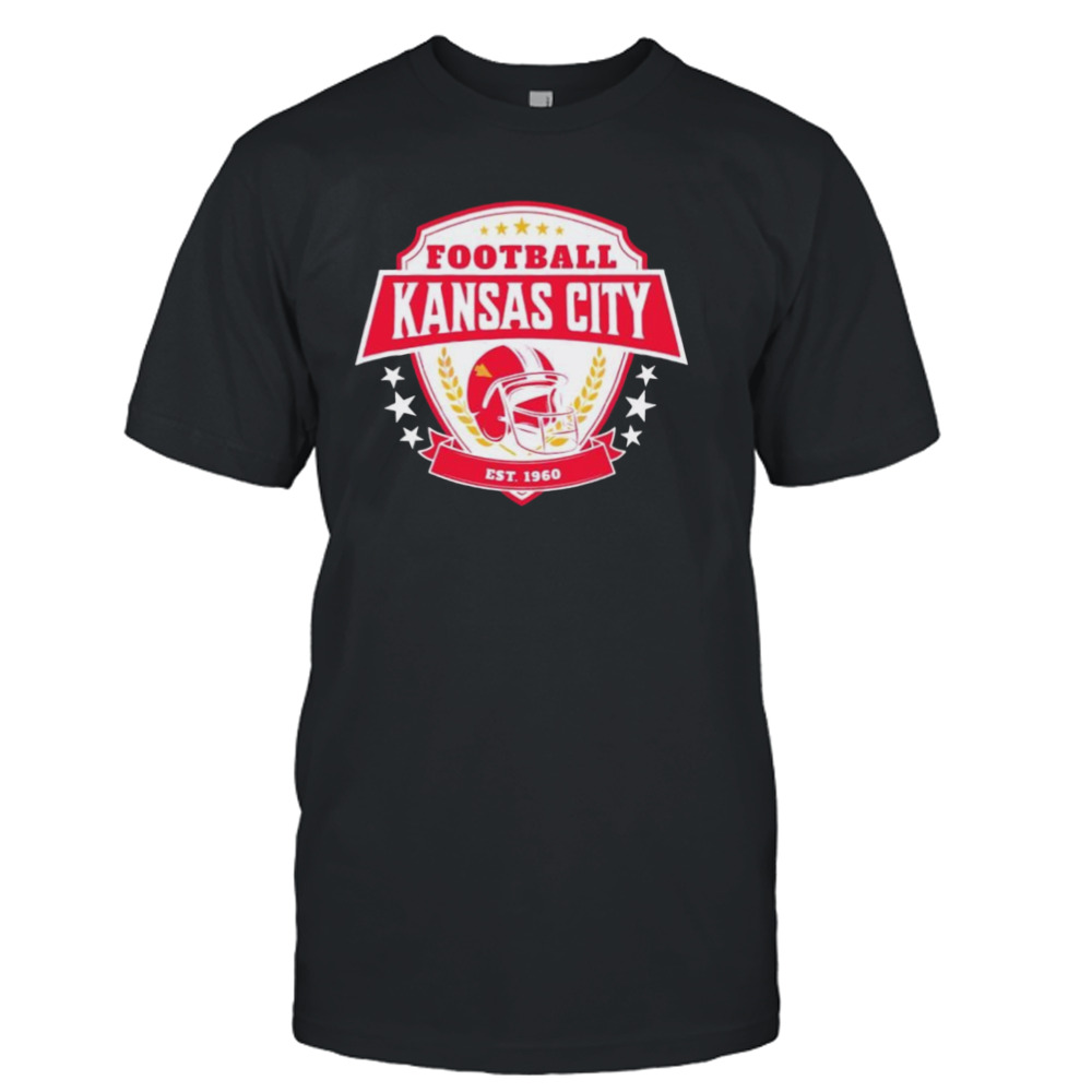 Kansas City Football Est 1960 vintage shirt