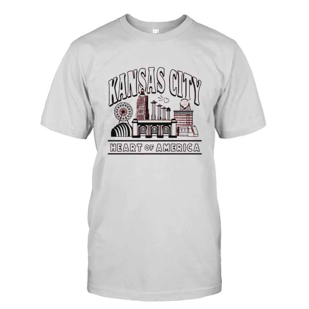 Kansas City the Heart of America vintage shirt