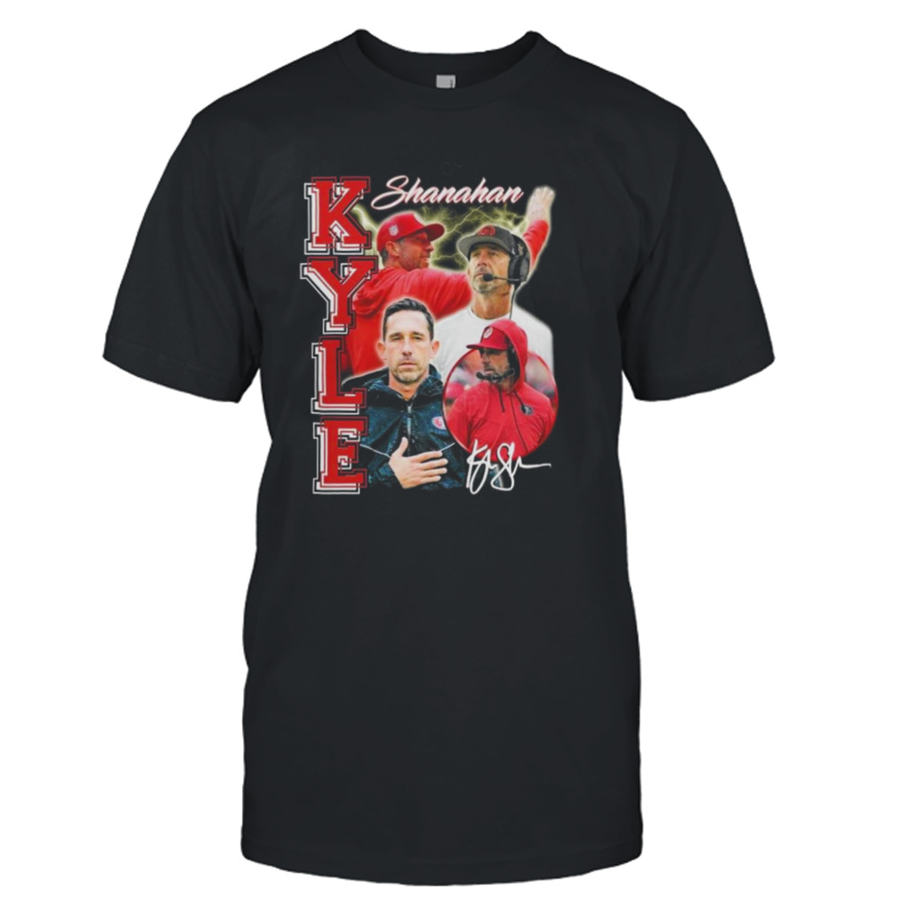 Kyle Shanahan San Francisco 49ers Bootleg Signature 2024 Shirt