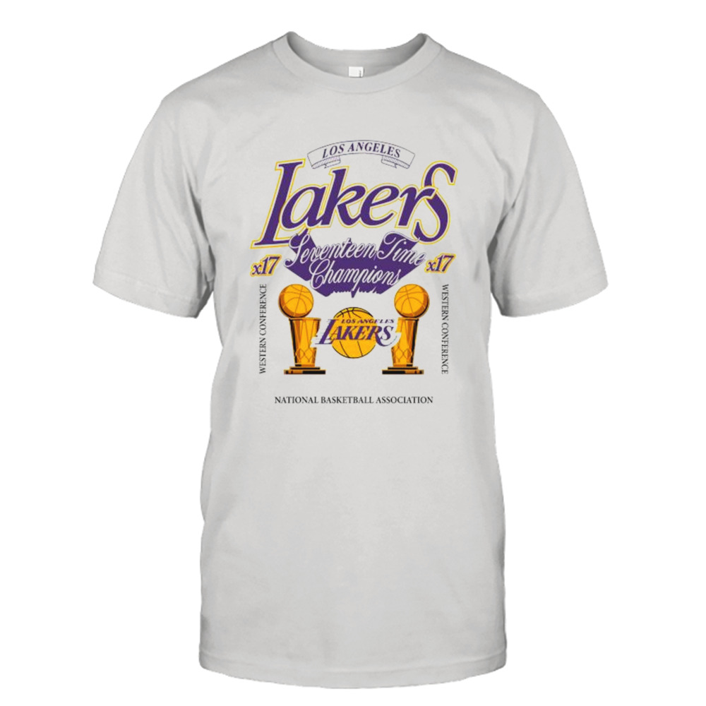 Los Angeles Lakers Seventeen Time Champions Basketball 2024 shirt