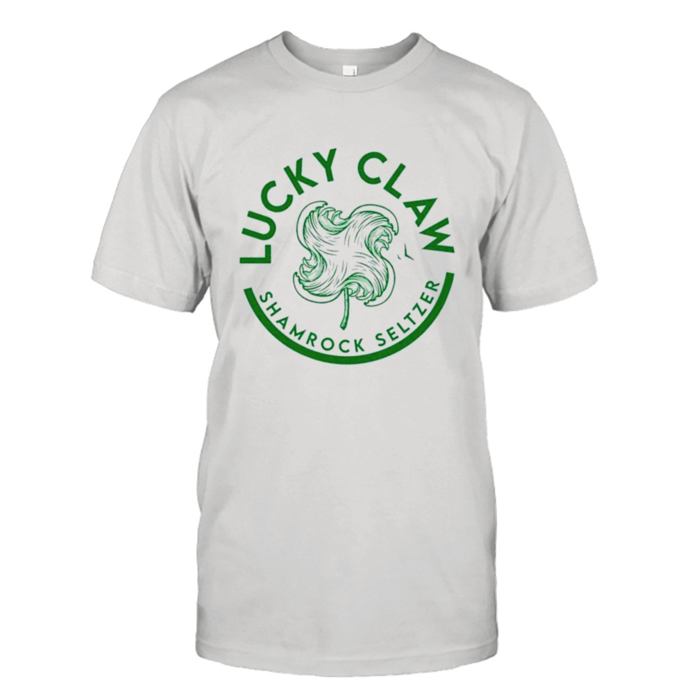 Lucky claw shamrock seltzer shirt