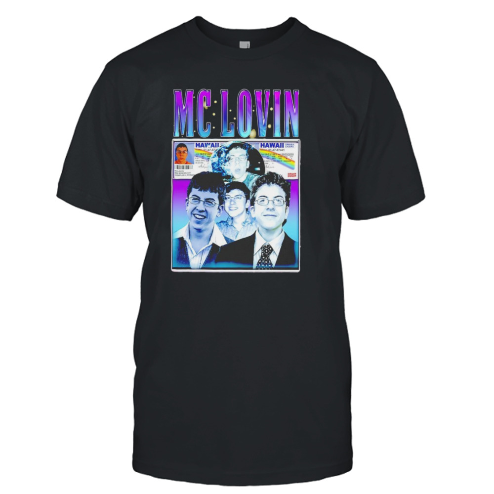 MClovin Fogell Christopher Mintz vintage shirt