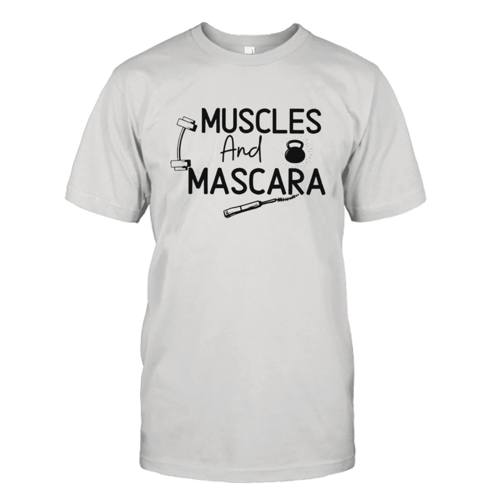 Muscle and mascara shirt