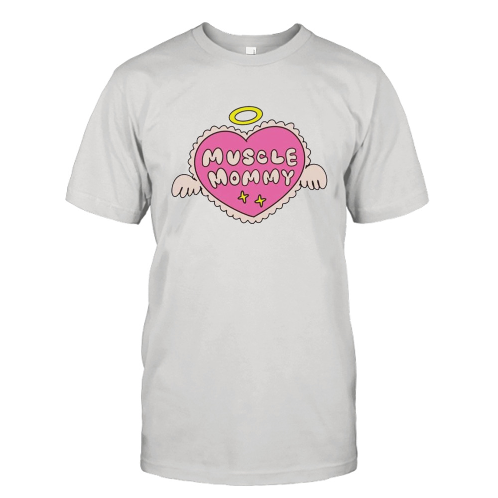 Muscle mommy angel shirt